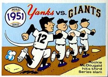 1970 Fleer World Series 048      1951 Yankees/Giants